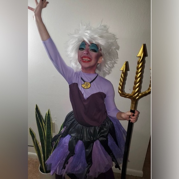 Triton Greek Roman God Weapon Prop Mermaid Aquaman Costume-Adjustable Height - Picture 4 of 6